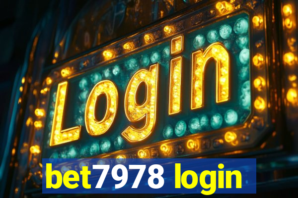 bet7978 login